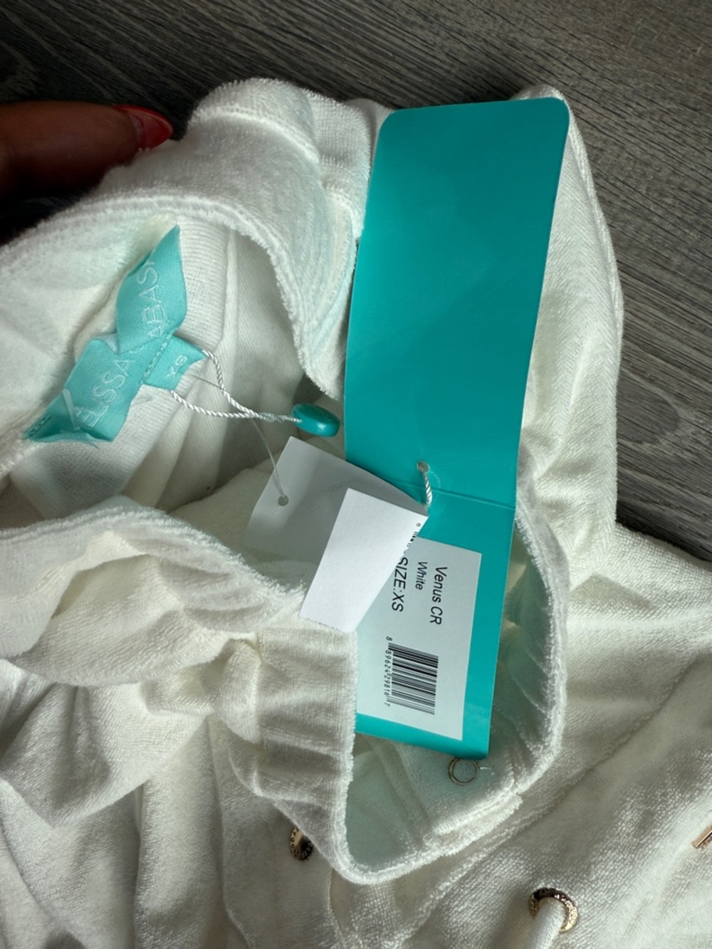 NEW Melissa Odabash VENUS WHITE ROMPER XS - Picture 10 of 10